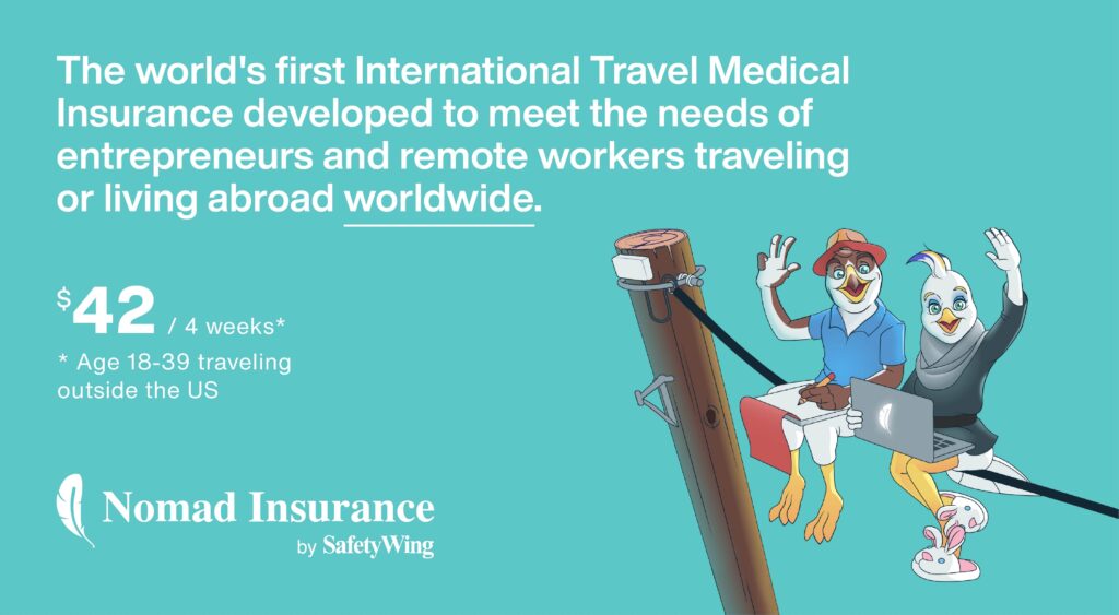 海外旅行保険のおすすめはSafetyWing！